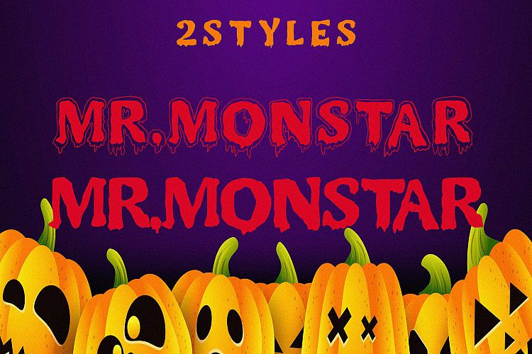 Mr. Monstar Font