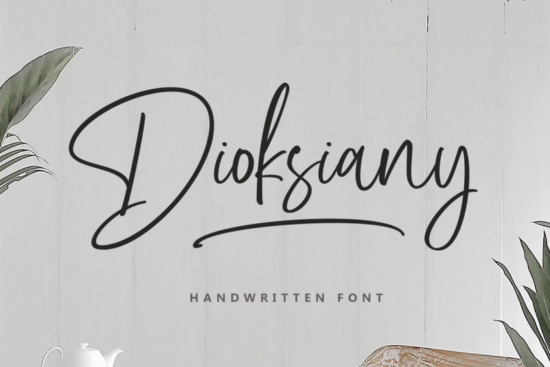 Dioksiany Font Dioksiany Font