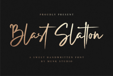 Blast Slatton Font