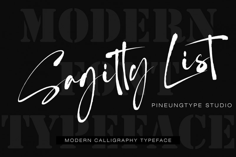 Sagitty List Font