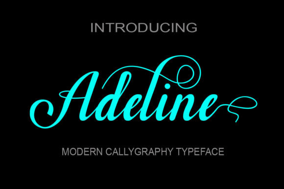 Adeline Font - iFonts.xyz