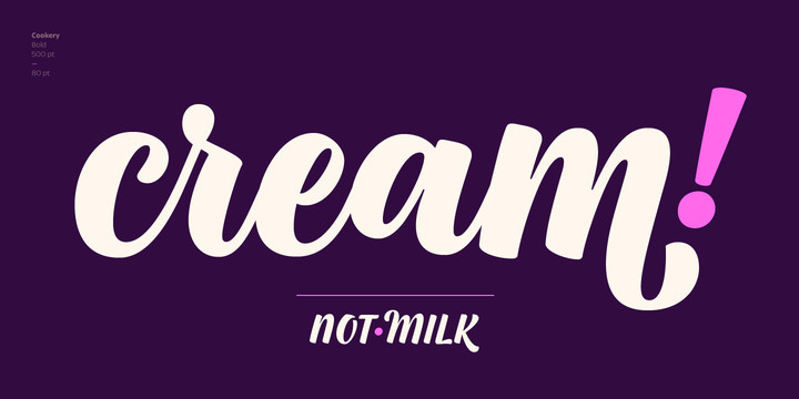 Cookery Font