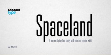Spaceland Font
