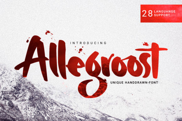 Allegroost Font