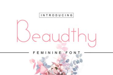 Beaudthy Font