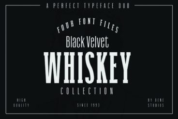 Black Velvet Font
