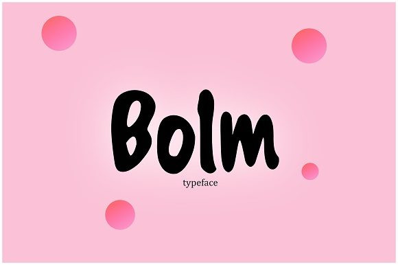 Bolm Font