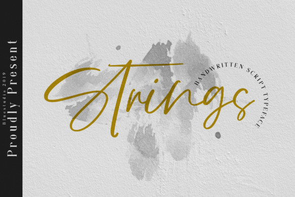 strings theory font