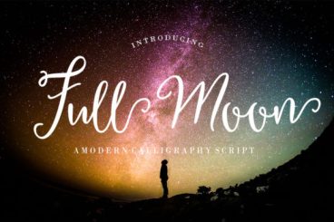 Full Moon Font