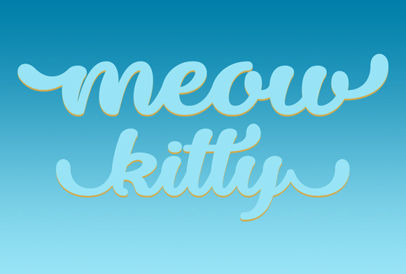 Dillon the Cat Font