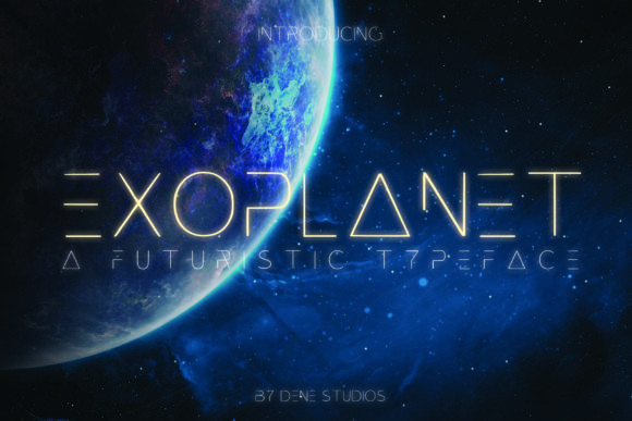 Exoplanet Font