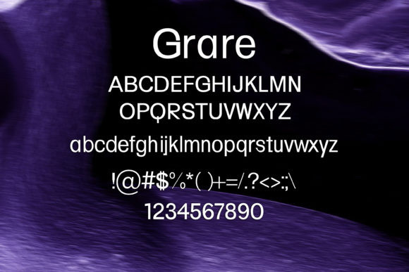 Grare Font