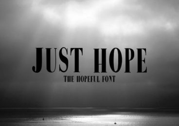 Just Hope Font