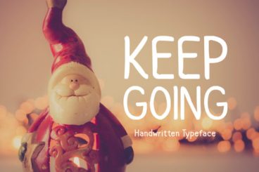 Keep Going Font