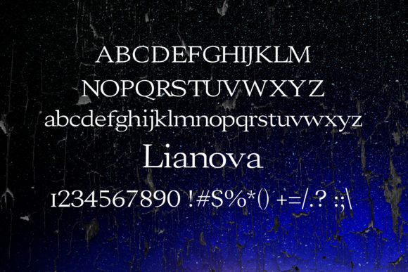 Lianova Font