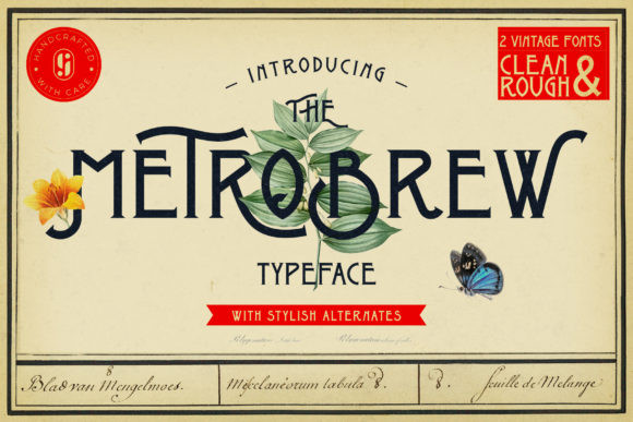 Metrobrew Font