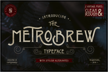 Metrobrew Font