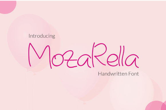 Mozarella Font