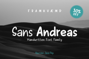 Sans Andreas Font