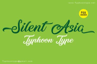 Silent Asia Font