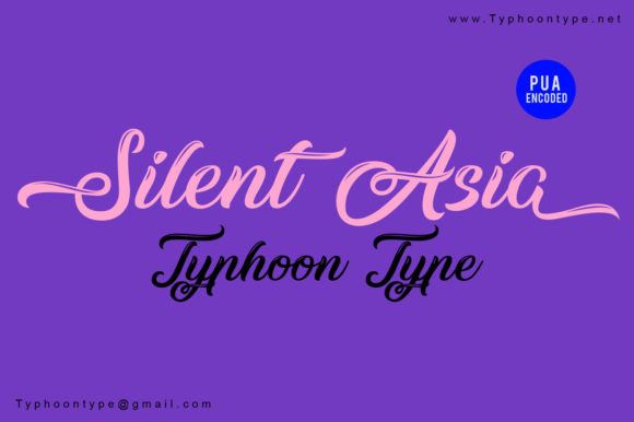 Silent Asia Font