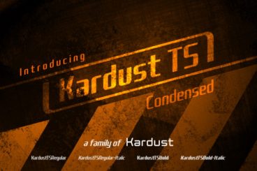 Kardust TS Font