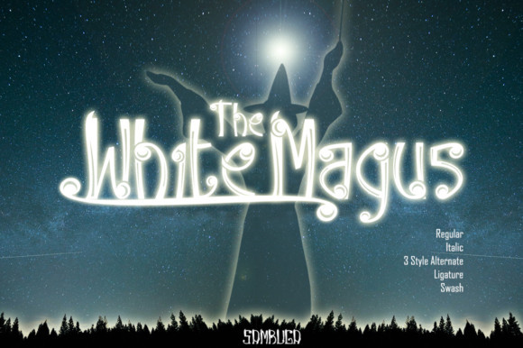 White Magus Font