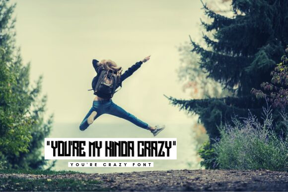 You're Crazy Font
