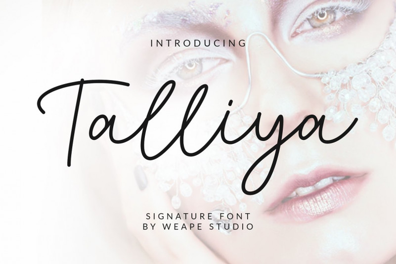 Talliya Signature Font