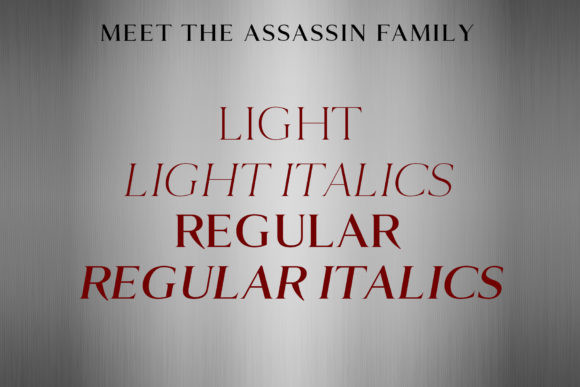 Assassin's Font