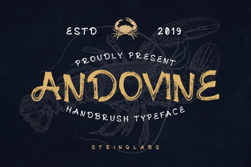 Andovine Font Andovine Font