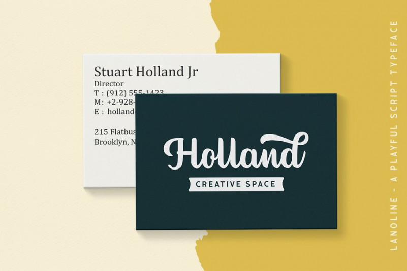 Lanoline Font Lanoline Font