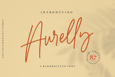 Aurelly Signature Font