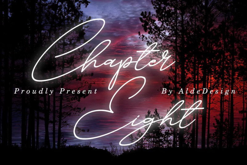 Chapter Eight Font Free Font