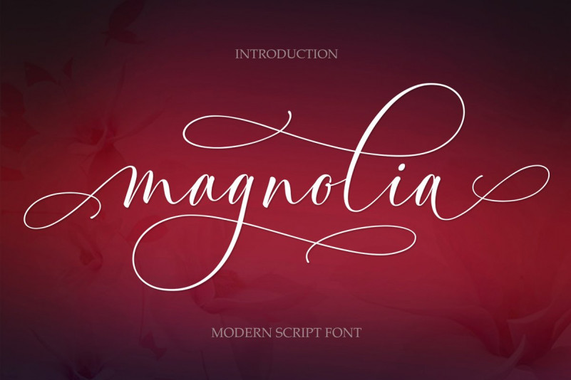 Magnolia Modern Font Magnolia Modern Font