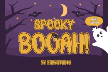 Spooky Booah Font