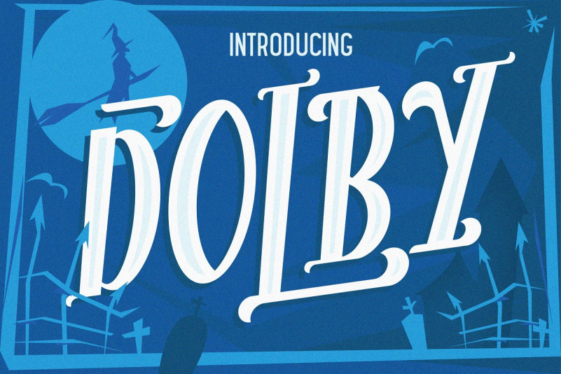 The Dolby Font The Dolby Font