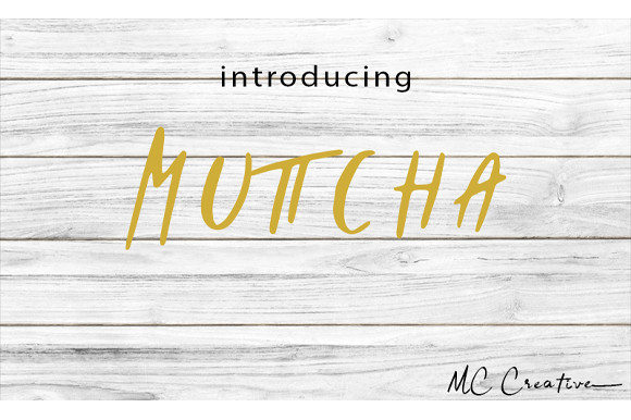 Muttcha Font