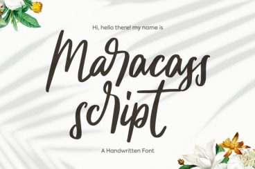 Maracass Font