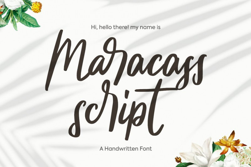 Maracass Font