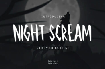 Night Scream Font
