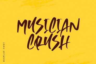 Musician Crush Font