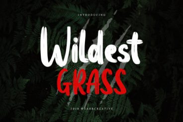 Wildest Grass Font
