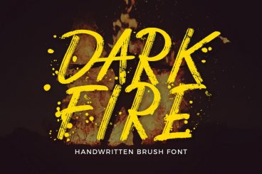 Dark Fire Font