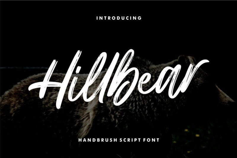 Hillbear Font Hillbear Font