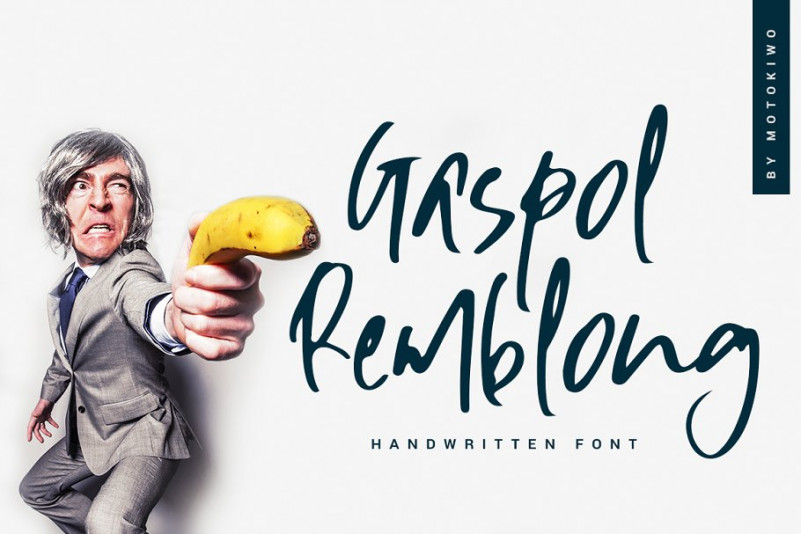 Gaspol Remblong Font Gaspol Remblong Font