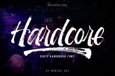Hardcore Font