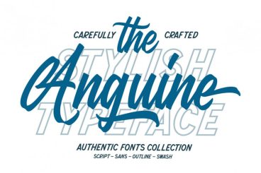 Anguine Font