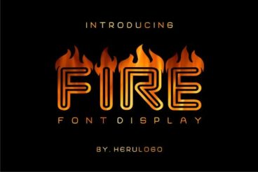 Fire Font
