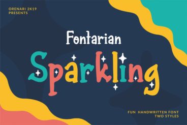Fontarian Sparkling Font